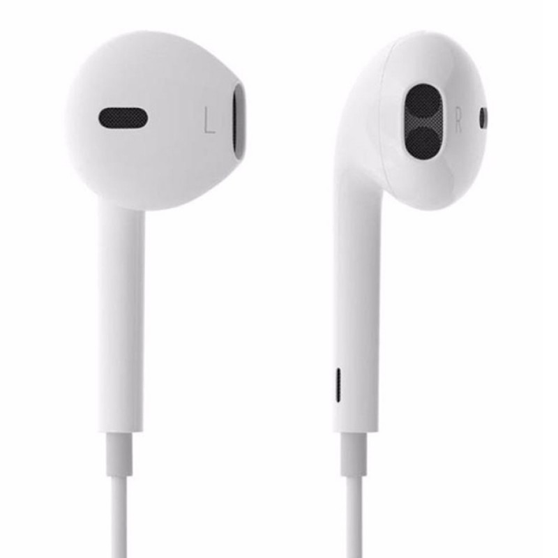 Слушалки HF за iPhone 7/8/XS Lightning original quality, Бели