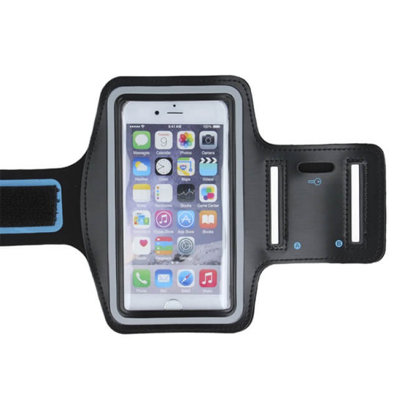 Спортен калъф за ръка MBX H20 Sport размер iPhone 7 Plus, 5.5-6.0 инча, Черен