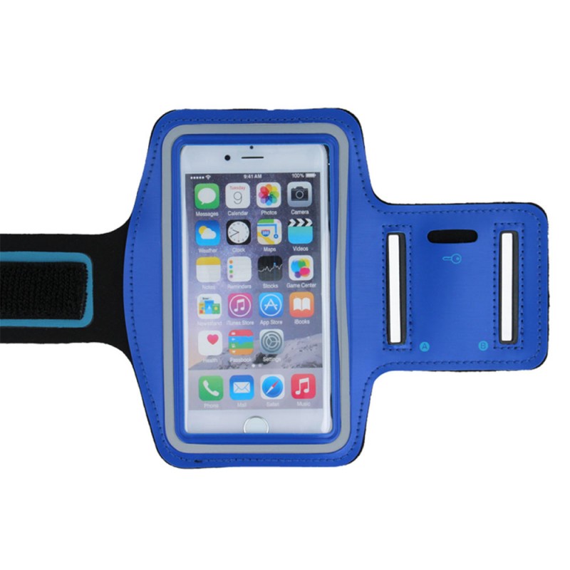 Спортен калъф за ръка MBX H20 Sport, размер iPhone 7 Plus, 5.5-6.0 инча, Син