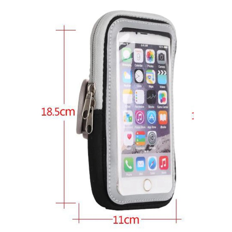 Спортен калъф за ръка MBX H22 Sport, размер iPhone 7 Plus, 5.5-6.0 инча, Черен