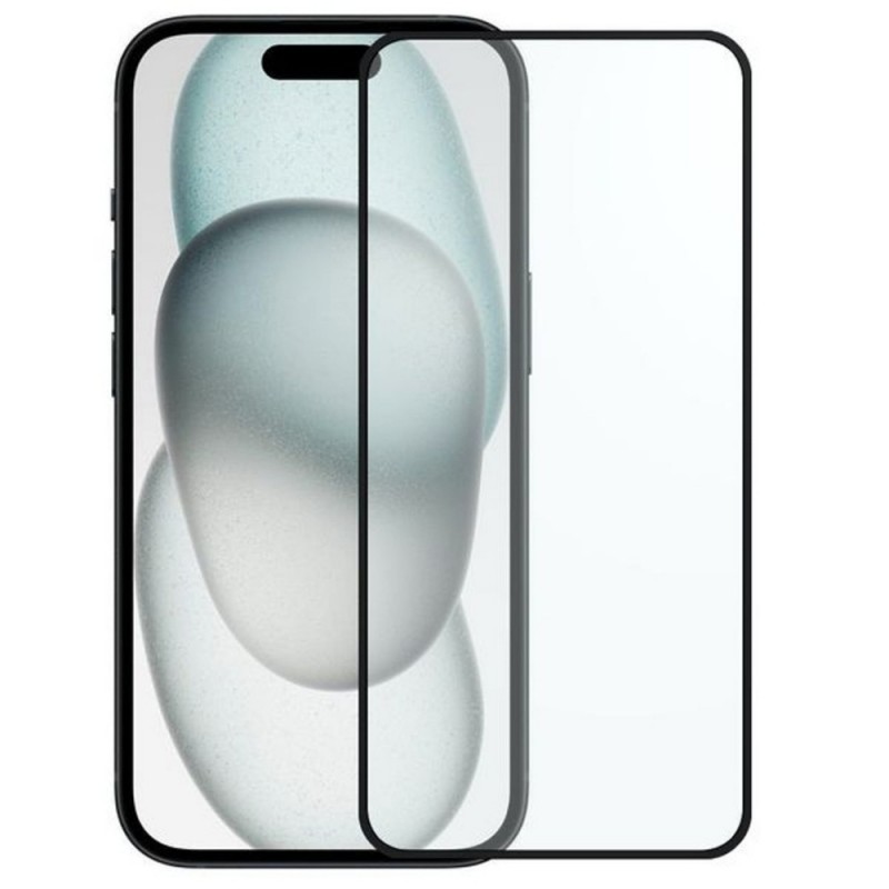 Стъклен протектор Blueo 5D Full Strong HD с цяло лепило, За iPhone 17 Pro Max (6.9), Черен