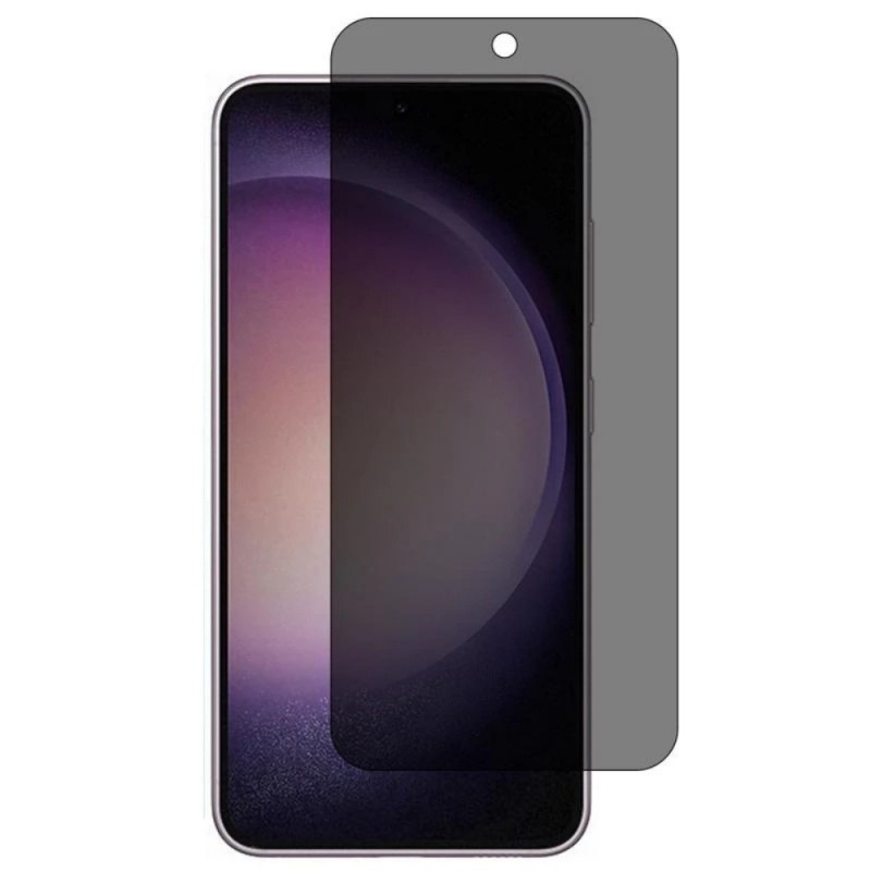 Стъклен протектор за дисплей MBX 5D Full Privacy с цяло лепило, За Samsung Galaxy A06, Черен