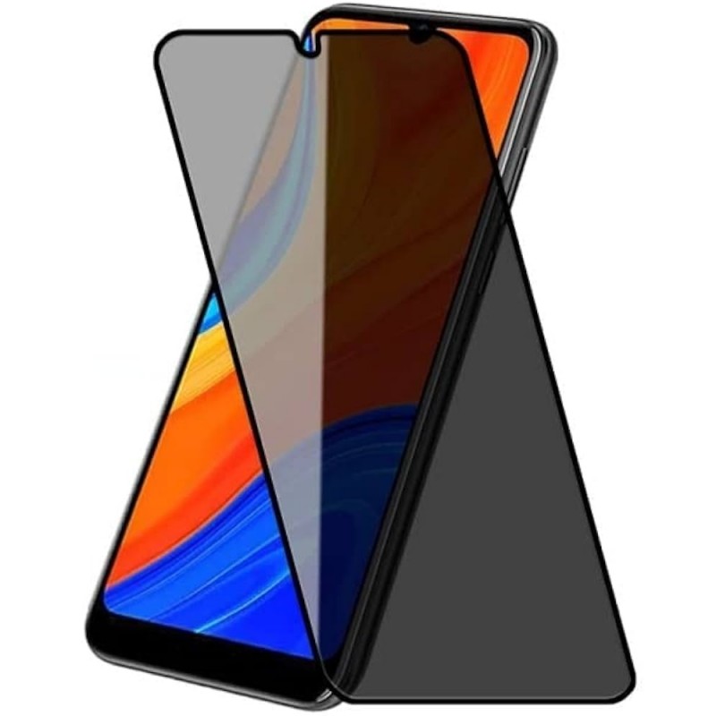Стъклен протектор за дисплей MBX 5D Full Privacy с цяло лепило, За Samsung Galaxy A35 (A356B), Черен