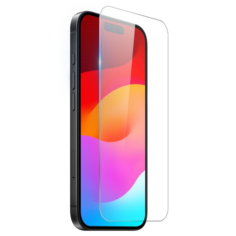 Стъклен протектор MBX, За iPhone 17 (6.3), Прозрачен