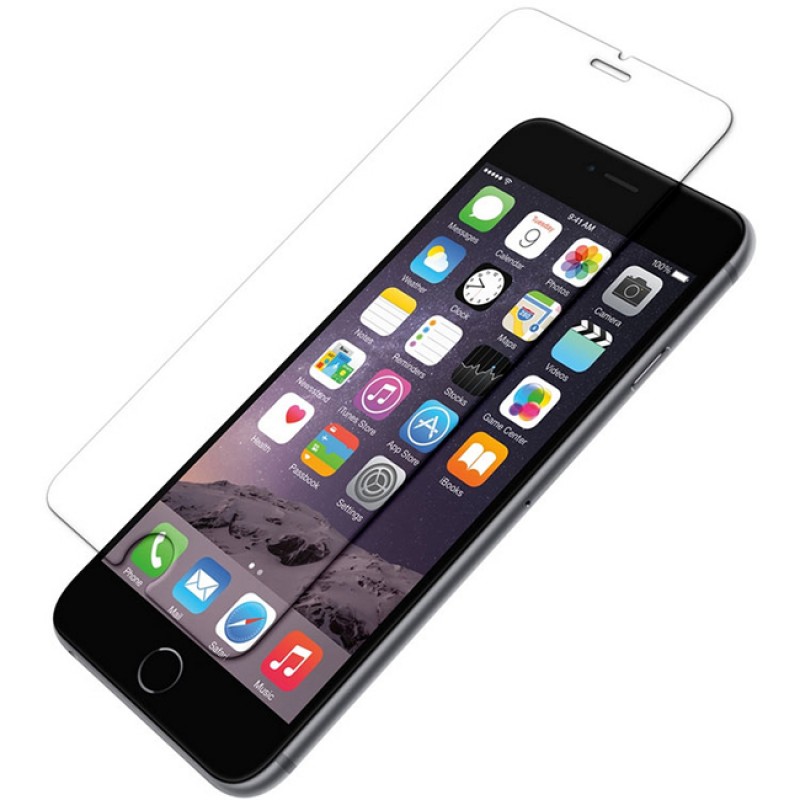 Стъклен протектор за дисплей MBX, За iPhone 6/6s Plus, Прозрачен