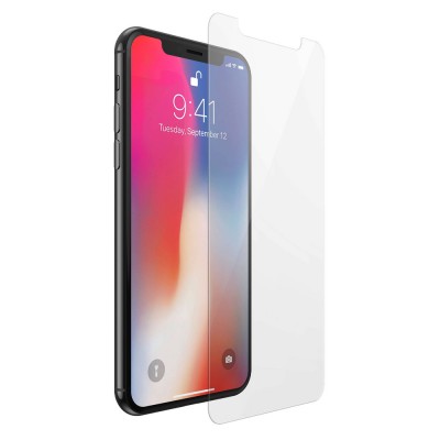 Стъклен протектор MBX, За iPhone X/XS, Прозрачен