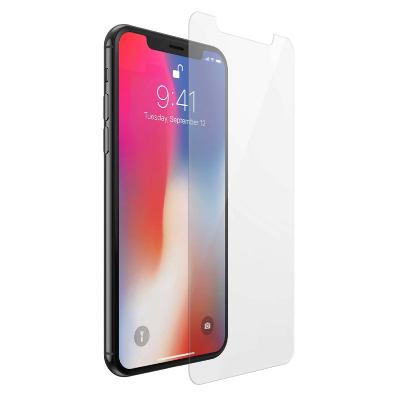 Стъклен протектор за дисплей MBX, За iPhone X/XS, Прозрачен