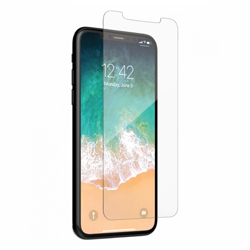 Стъклен протектор за дисплей MBX, За iPhone XS Max, Прозрачен