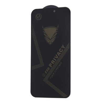 Стъклен протектор OG Premium Privacy с цяло лепило, За Samsung Galaxy A56, Черен