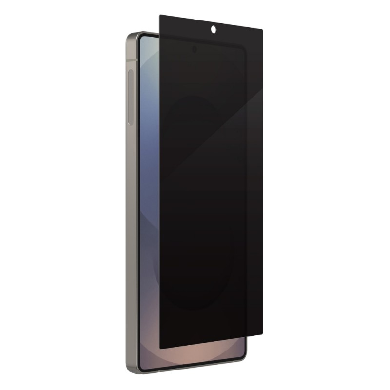 Стъклен протектор за дисплей OG Premium Privacy с цяло лепило, За Samsung Galaxy S25 Ultra, Черен