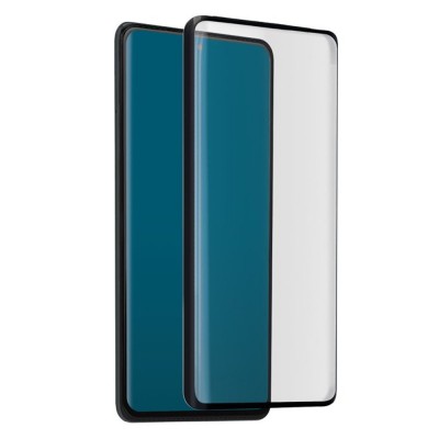 Стъклен протектор OG Premium с цяло лепило без дупка, За Xiaomi 12 Pro 5G, Черен