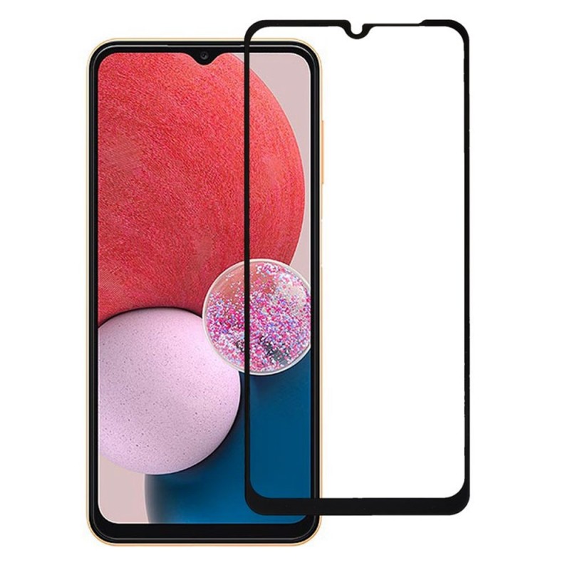 Стъклен протектор за дисплей OG 5D Slim с цяло лепило, За Samsung Galaxy A13 4G (A135F), Черен