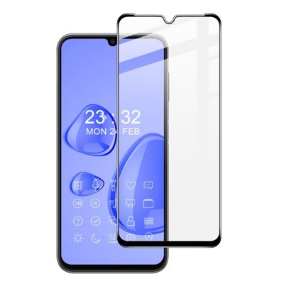 Стъклен протектор OG Premium с цяло лепило, За Samsung Galaxy A14 4G/5G (A145F/A146B), Черен