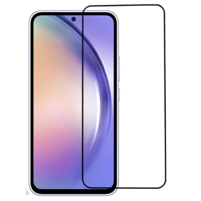 Стъклен протектор OG Premium с цяло лепило, За Samsung Galaxy S25 FE, Черен