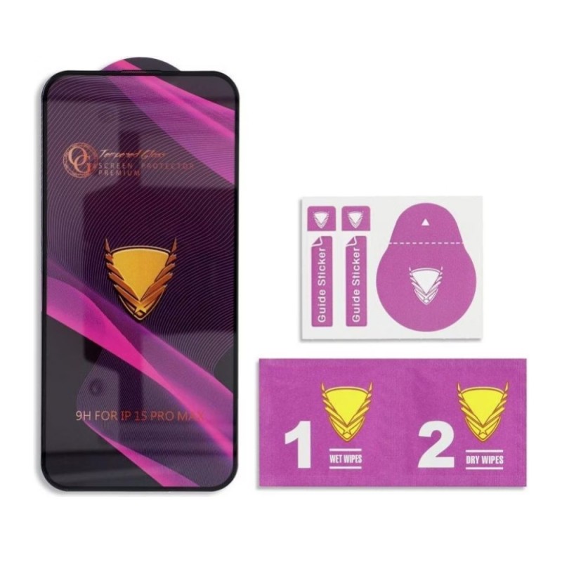 Стъклен протектор OG Premium с цяло лепило, За Samsung Galaxy S26 Ultra, Черен