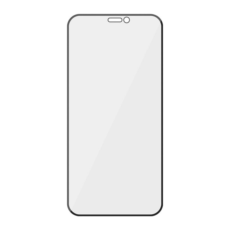 Стъклен протектор за дисплей 3mk HardGlass Max Privacy™ с цяло лепило, За iPhone 14 Pro (6.1), Черен