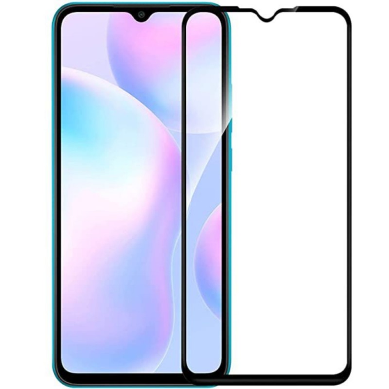 Стъклен протектор за дисплей MBX 5D Slim с цяло лепило, За Samsung Galaxy A25 5G (A256B), Черен