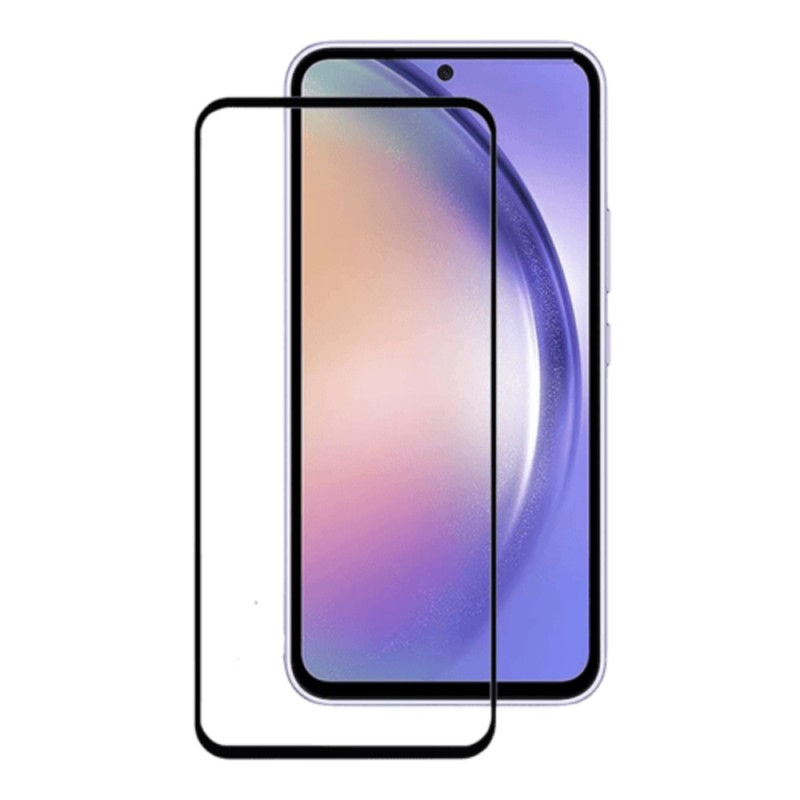 Стъклен протектор за дисплей MBX 5D Slim с цяло лепило, За Samsung Galaxy A54 5G (A546B), Черен