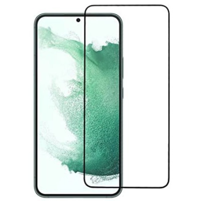 Стъклен протектор MBX 5D Slim с цяло лепило, За Samsung Galaxy S23 (S911B), Черен