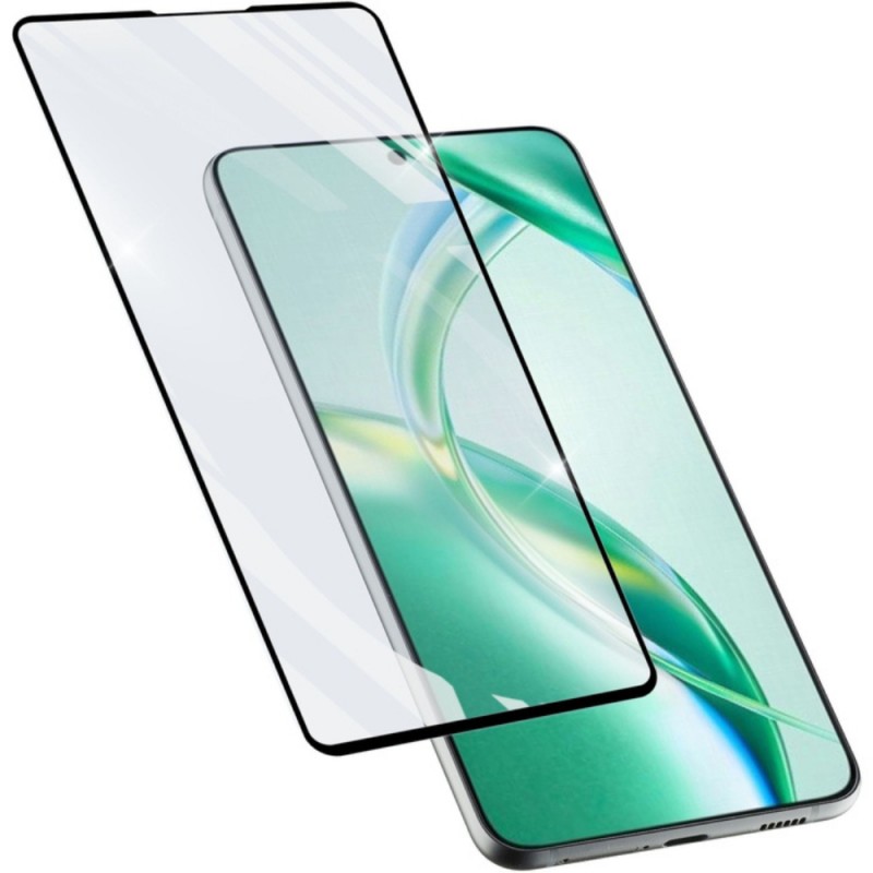 Стъклен протектор за дисплей MBX 9D Paper Box Flat, За Honor 200 Smart, Черен