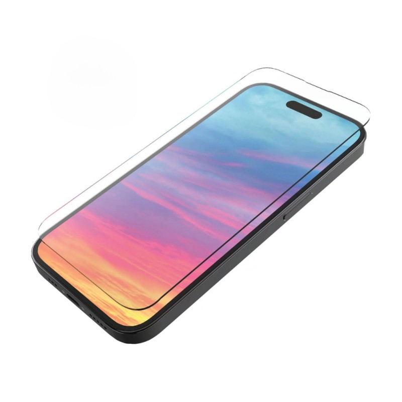 Стъклен протектор за дисплей MBX, За iPhone 15 Plus (6.7), Прозрачен