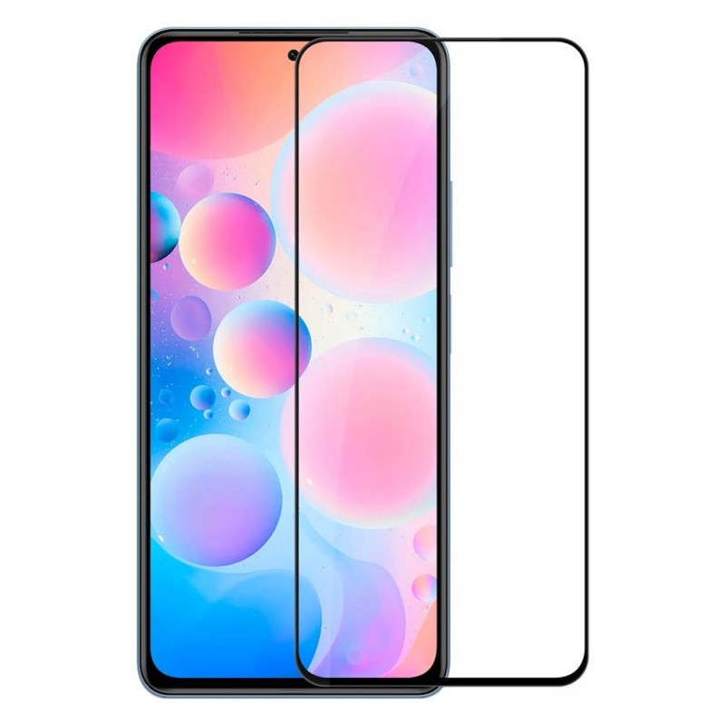 Стъклен протектор за дисплей OG 5D Slim с цяло лепило, За Xiaomi Mi 11i/Poco F3/Poco F3 Pro/Redmi K40/Redmi K40 Pro, Черен