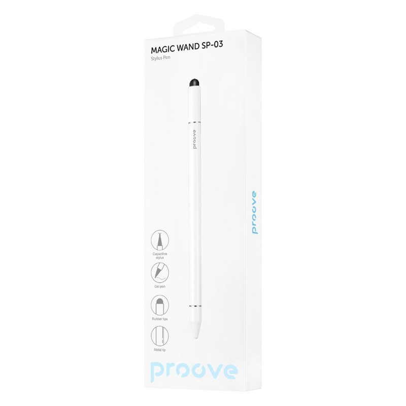 Стилус Proove Magic Wand SP-03, Бял