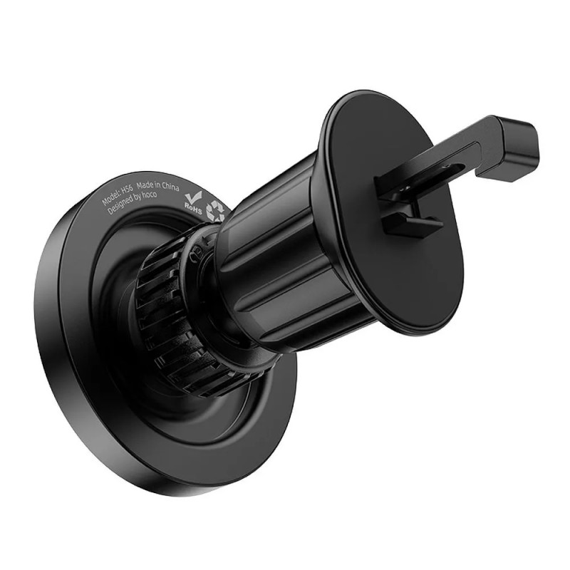 Стойка за кола за парното Hoco H56 магнитна с MagSafe, Черна