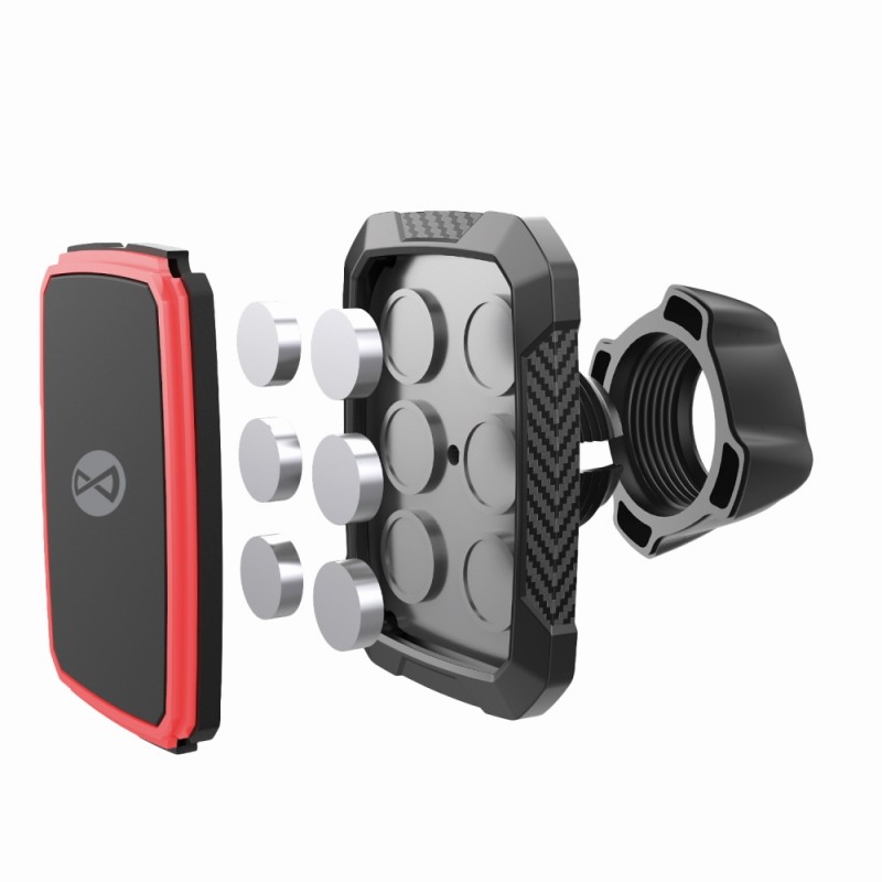 Стойка за кола за предното стъкло магнитна Forever MH-270, Черна