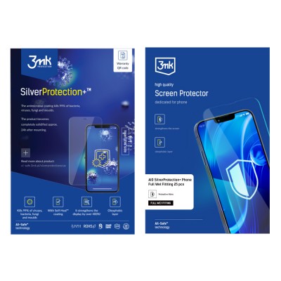Удароустойчив протектор силиконов 3mk SilverProtection+™, Универсален