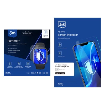 Удароустойчив протектор силиконов 3mk Watch Hammer™, Универсален