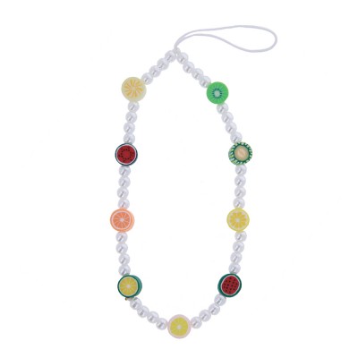 Универсална връзка за телефон bSmart, С мъниста плодове, Многоцветна