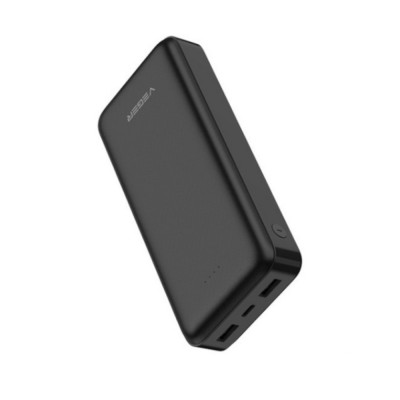 Външна батерия Power Bank 20000 mAh Veger A20, 2A, Черна