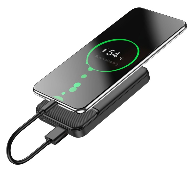 Външна батерия Power Bank 5000 mAh Maxlife MXPB-01, Черна