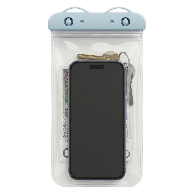Водоустойчив калъф bSmart Rainbow, светлосин