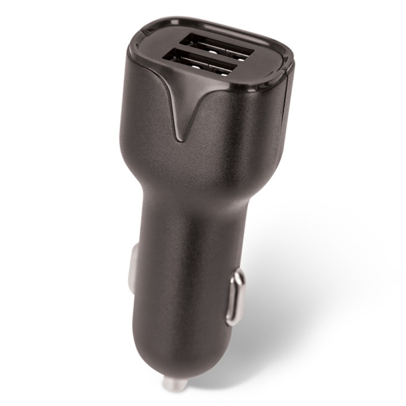 Зарядно устройство за кола преходник адаптер Setty с 2 USB изхода 12V, 2.4A